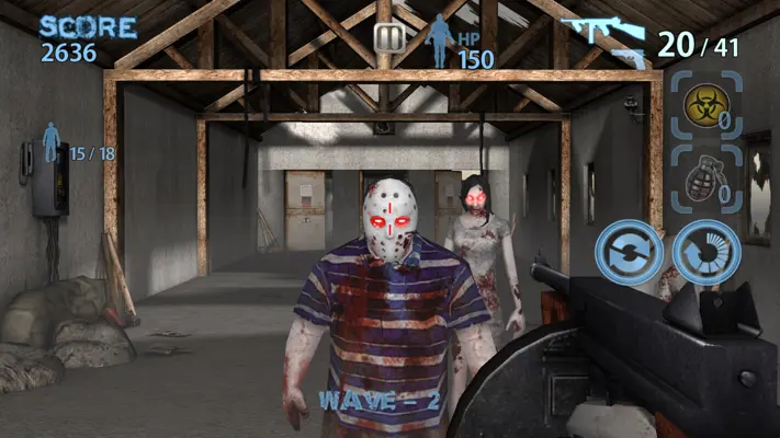 Zombie Hunter King android App screenshot 2