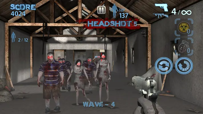 Zombie Hunter King android App screenshot 3