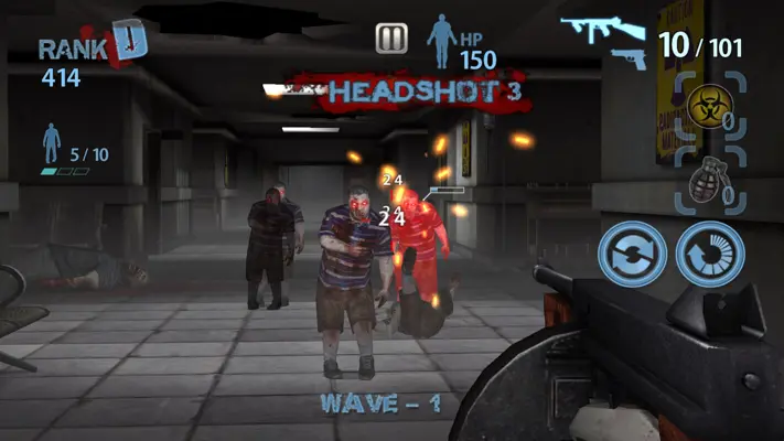 Zombie Hunter King android App screenshot 6